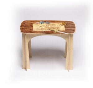 TUCO printed wooden table for children